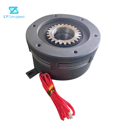 48w Magnetic Powder Brake Multi Disc Pengontrol Ketegangan Kopling Elektromagnetik