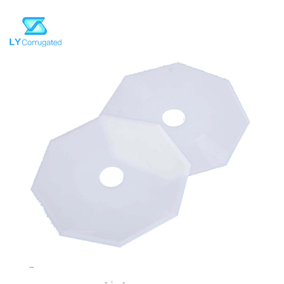 Pisau Pemotong Industri Putih Mesin Pemotong Kain Kasmir Dua Sisi Nano Ceramic Octagonal Blade