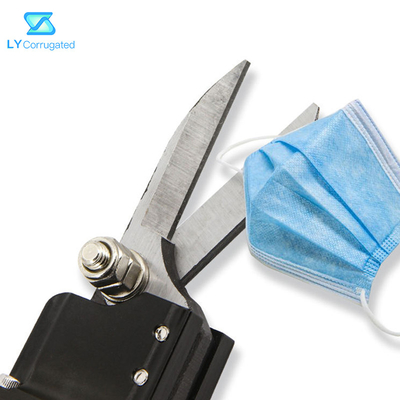 Mesin Pembuat Masker KN95 Gunting Pemotong Udara Pneumatik Pembukaan 20mm
