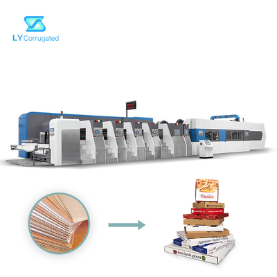 Mesin Cetak Flexo Multi Warna 320pcs / Min Untuk Carboard Bergelombang