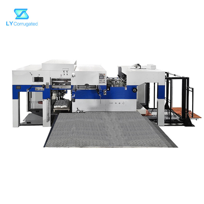 Mesin Kotak Karton Otomatis Mesin Pemotong Mati 1200X1650mm 36000W Power