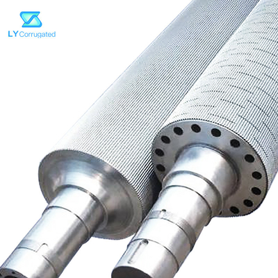 Suku Cadang Mesin Bergelombang SGS Roller Cat Logam Bahan Tungsten Carbide