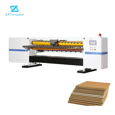200m / Min Multi Fungsi Mesin Karton Bergelombang Rotary Shear Cutter