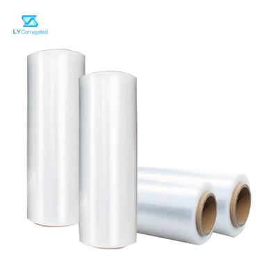 OEM LLDPE Pallet Wrap Stretch Film Untuk Pabrik Kemasan Karton