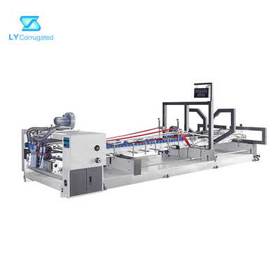 380V Top Folding Gluing Machine Counter Ejector Untuk Kemasan Karton Karton