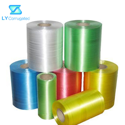 0.5mm Tebal Packing Polypropylene Plastic Strapping Tape Bagian-bagian Mesin Bergelombang