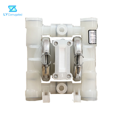 Industri Suku Cadang Mesin Karton Plastik 1/4 '' 1/2 '' Pompa Diafragma Pneumatik Ganda