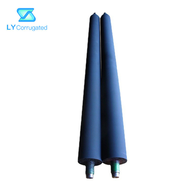 65HRC Flexo Printing Machine Parts 190mm Outer Diameter Polyurethane Rubber Coating Metal Roller