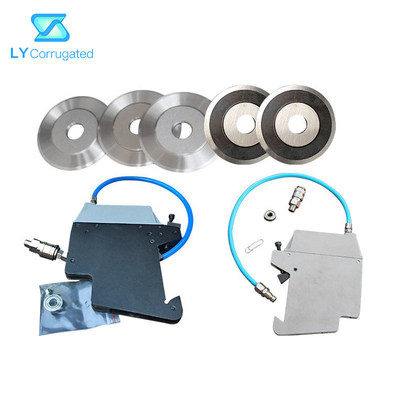 76.2mm Putaran Pisau Pemotong Melt Blown Kain Kain Rotary Pisau Pneumatik
