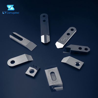 YG12 YG13 Tungsten Carbide Milling Cutter 72 * 14 * 9 Untuk Film Serat Kertas Buku