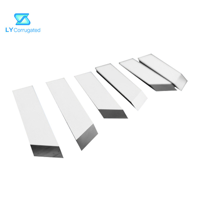 V Bentuk Karton Bergelombang Grooving Machine Blade 50 * 12 * 2mm Tungsten Carbide