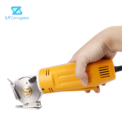 Gunting Kain Listrik 170W Kuning Pisau Pemotong Bulat Suku Cadang Mesin Tekstil Portabel
