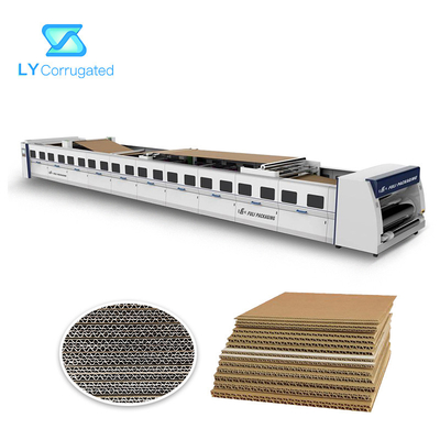 11.8M Double Face Corrugated Board Line Machine Produksi 250m / Min