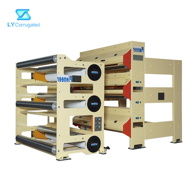 10kg MPa Edge Alignment Machine 1800mm Untuk 3 Lapisan Garis Karton Bergelombang