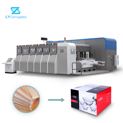Mesin Cetak Flexo Hd 4 Warna 400mm Kedalaman 350 Lembar / Kecepatan Min