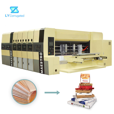 Mesin Cetak Flexo Multi Warna 320pcs / Min Untuk Carboard Bergelombang