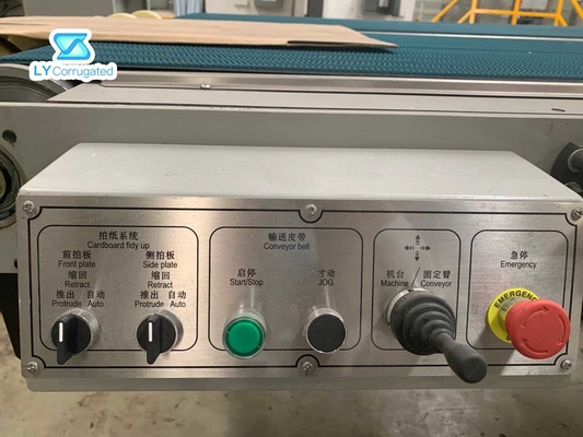 PLC TUV Disetujui Mesin Pengumpanan Otomatis 380V Untuk Slotter Printer Flexo