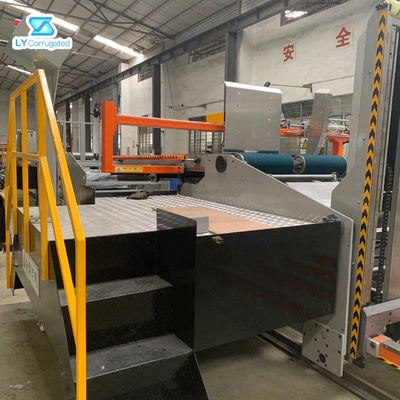 Mesin Kotak Karton PLC, Mesin Pengumpan Otomatis 220V Untuk Printer Flexo