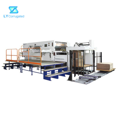 PLC Carton Box Die Cutting Machine Flatbed 5750i.P.H Kecepatan