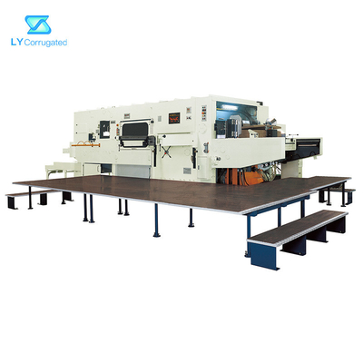 Mesin Kotak Karton 34KW, Mesin Pemotong Mati Flatbed 1120X1620mm