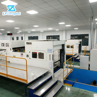PLC Carton Box Die Cutting Machine Flatbed 5750i.P.H Kecepatan