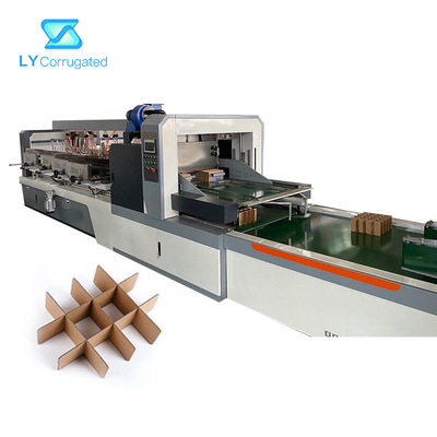 PLC Automatic Corrugated Box Membuat Mesin 7mm Clapboard Merakit