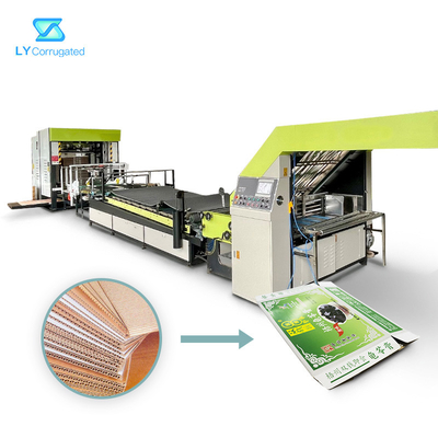 Mesin Kotak Karton Kemasan Deplux, Mesin Laminator Seruling 148m / Min