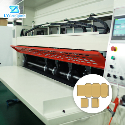 Mesin Pencetak Skor Slitter Bergelombang Manual Lebar Pemotongan 140mm 200m / Min