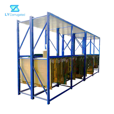 Suku Cadang Mesin Cetak Aluminium Alloy Flex Rak Tinggi 3.5m 400kg