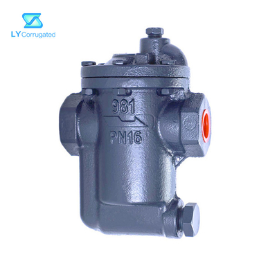 2.4MPa Suku Cadang Mesin Bergelombang Stainless Steel Inverted Bucket Steam Trap Air Valve