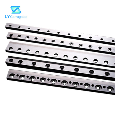 Suku Cadang Mesin Bergelombang Berkecepatan Tinggi pisau spiral Untuk Helix Cut Off Machine