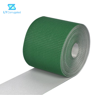 Bagian-bagian Mesin Kerut 4.5mm, Sabuk Konveyor Pvc Hijau 2 Lapis