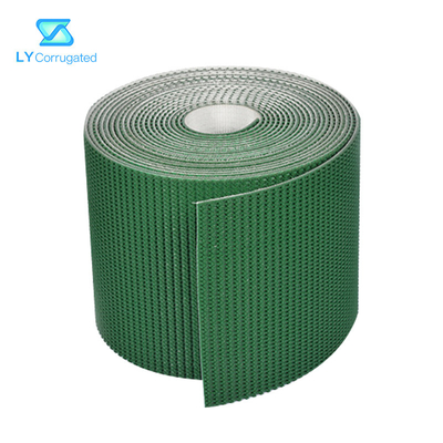 Bagian-bagian Mesin Kerut 4.5mm, Sabuk Konveyor Pvc Hijau 2 Lapis