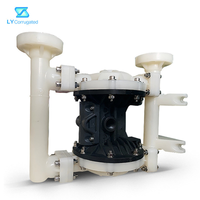 Pompa Lem Pompa Diafragma Pneumatik Shell Plastik Diameter Butir 10mm