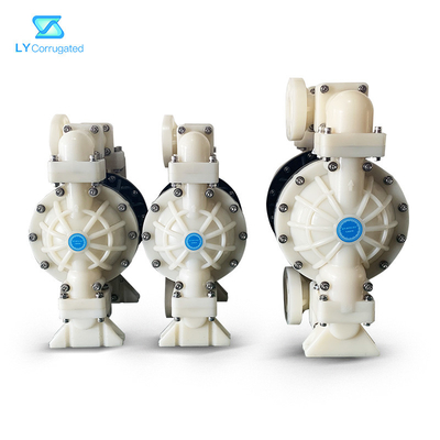 Pompa Lem Pompa Diafragma Pneumatik Shell Plastik Diameter Butir 10mm