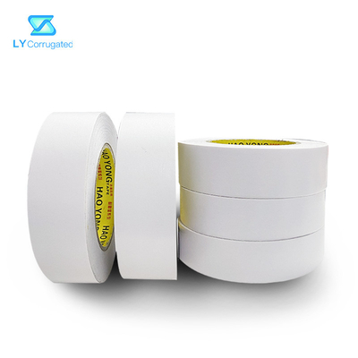 2 Sisi Splicing Tape 4cm * 50m 5cm * 100m Ketahanan Geser Tinggi Untuk Corrugator