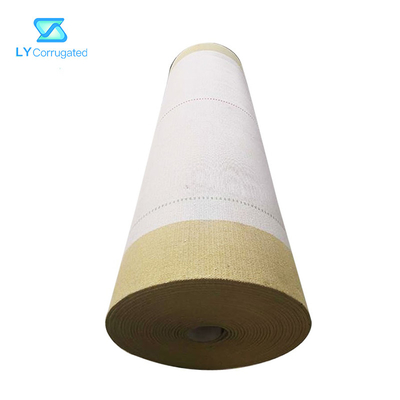 Suku Cadang Mesin Bergelombang Tahan Panas Double Facer Kevlar Aramid Edge Conveyor Belt