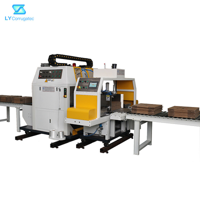 Mesin Pengemasan Karton Horizontal, Mesin Strapping Kotak Bergelombang 1600mm