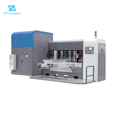 Mesin Slotter Printer Flexo Bergelombang Die Cutting Machine 110mm Roller