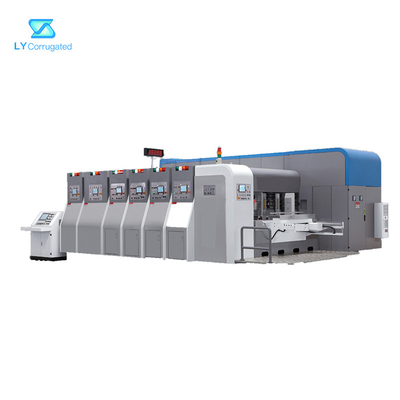 Mesin Slotter Printer Flexo Bergelombang Die Cutting Machine 110mm Roller