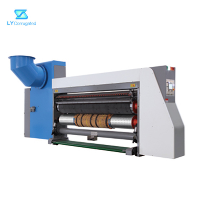 300 pcs/Min Kotak Karton Pencetakan Mesin Slotting Die Cutting 250mm Kedalaman Slotting