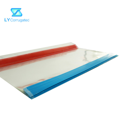 0.175mm 0.188mm Tebal Flexo Printing Machine Parts Pet Shrink Film With Strip