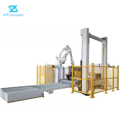 Mesin Pengemasan Karton Lengan Robot Industri Palletizer Untuk Karton Karton